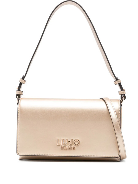  Liu Jo Logo-plaque Crossbody Bag - Gold 