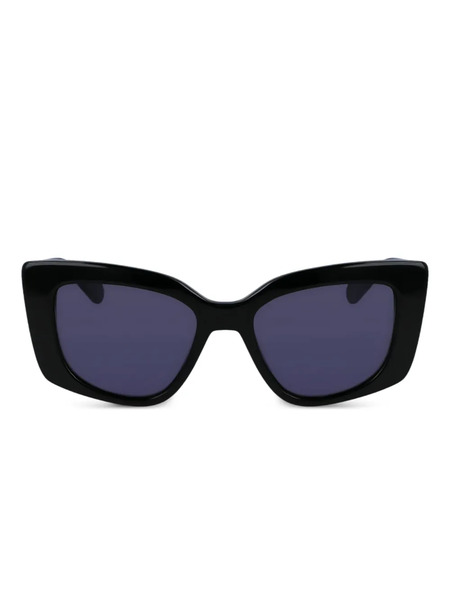  Liu Jo Logo-plaque Sunglasses - Black 