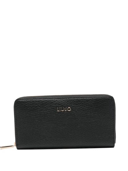  Liu Jo Logo-plaque Zip Wallet - Black 