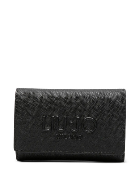  Liu Jo Logo Wallet - Black 