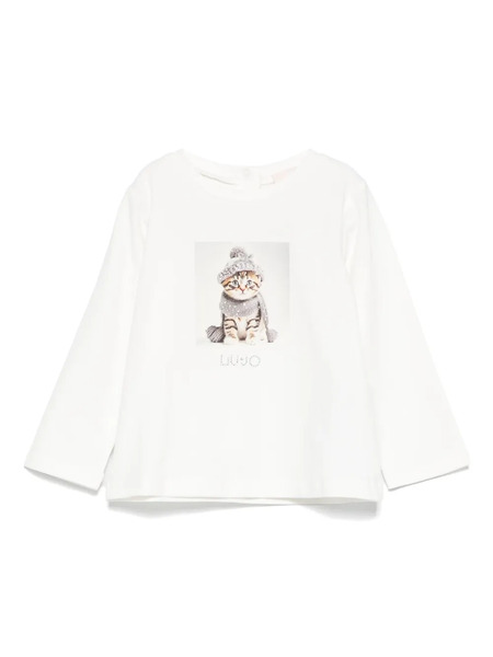  Liu Jo Long-sleeve T-shirt - White 