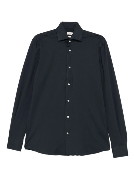  Liu Jo Long-sleeved Silk Shirt - Blue 