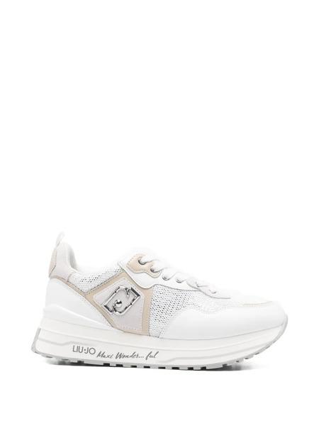  Liu Jo Maxi Wonder Logo-plaque Sneakers - White 