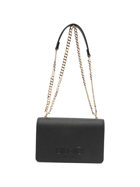  Liu Jo Medium Embossed-logo Cross Body Bag - Black 