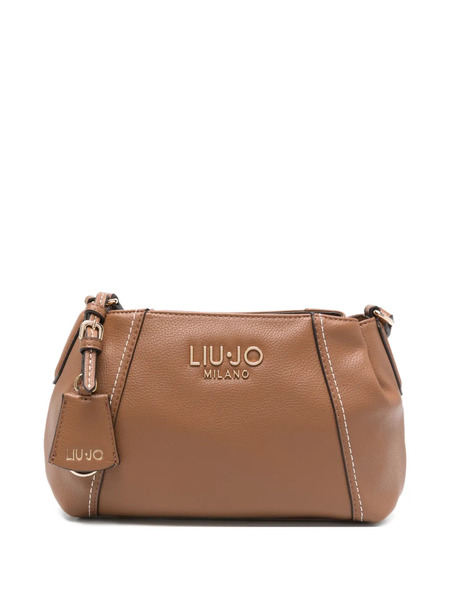  Liu Jo Medium Logo-lettering Cross Body Bag - Brown 