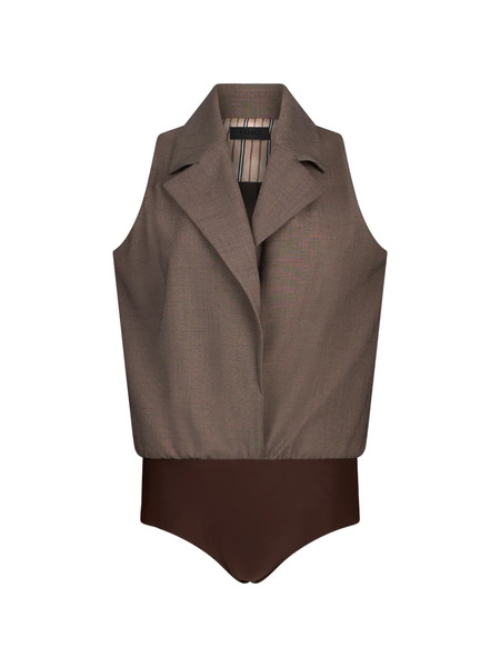  Liu Jo Mélange Vest - Brown 