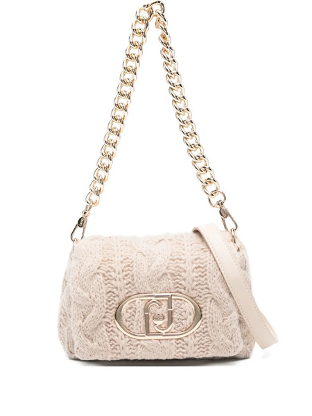  Liu Jo Mini Cable-knit Shoulder Bag - Neutrals 