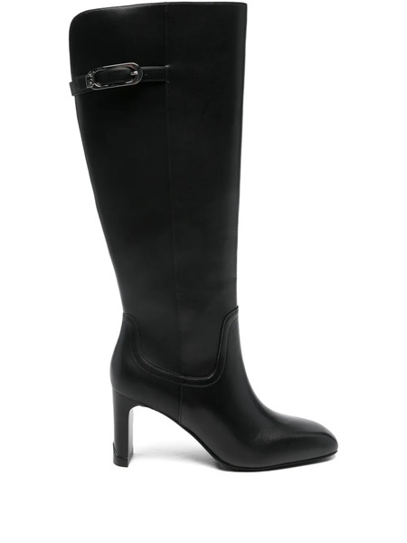  Liu Jo 88mm Knee-high Leather Boots - Black 