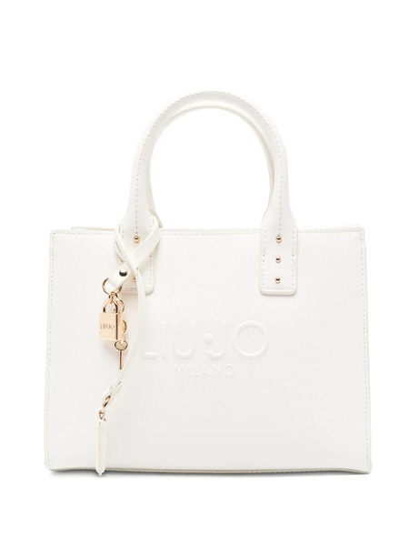  Liu Jo Padlock-charm Tote Bag - White 