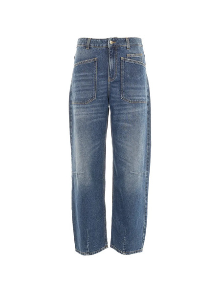  Liu Jo Patch Pocket Jeans - Blue 