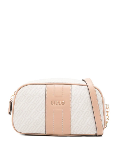  Liu Jo Pattern Zip Cross Body Bag - Neutrals 