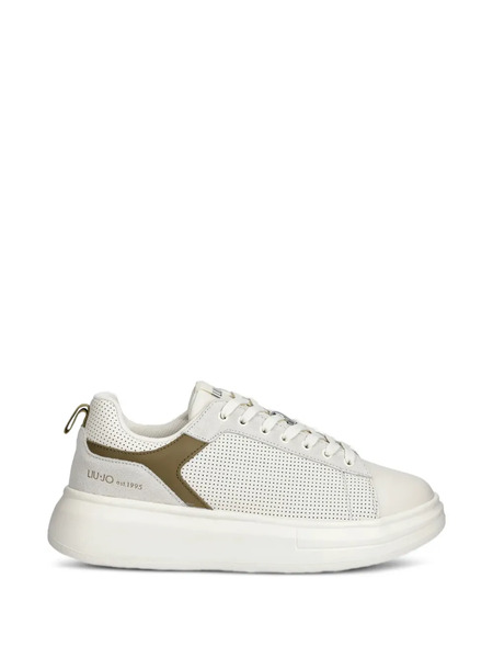  Liu Jo Perforated Panel Sneakers - Neutrals 
