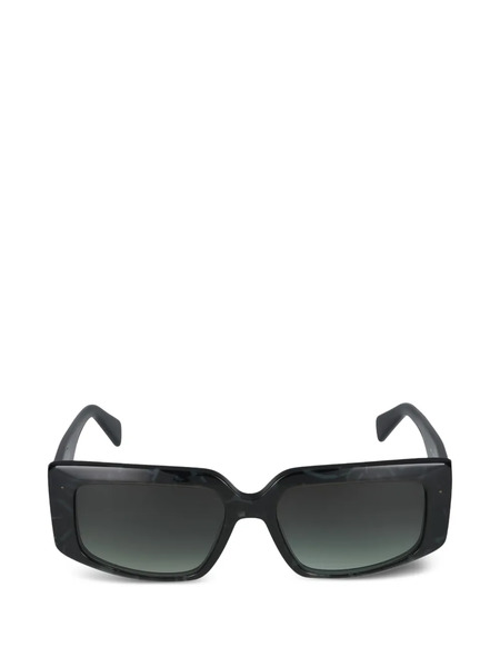  Liu Jo Petrol Tortoise Geometric Sunglasses - Green 
