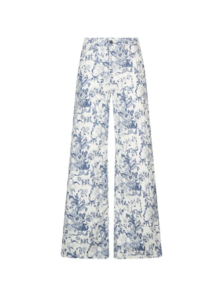  Liu Jo Printed Flared Jeans - White 