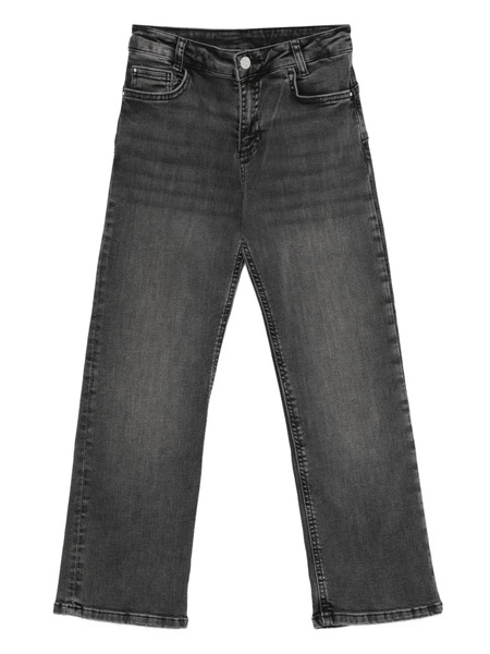  Liu Jo Quilted Five-pocket Design Jeans - Grey 