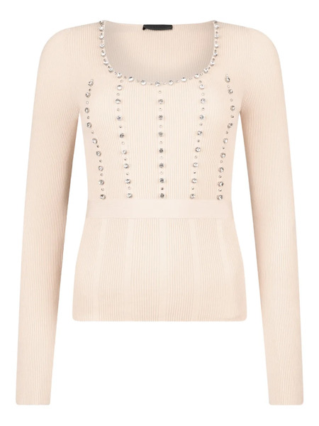  Liu Jo Round-neck Sweater - Neutrals 