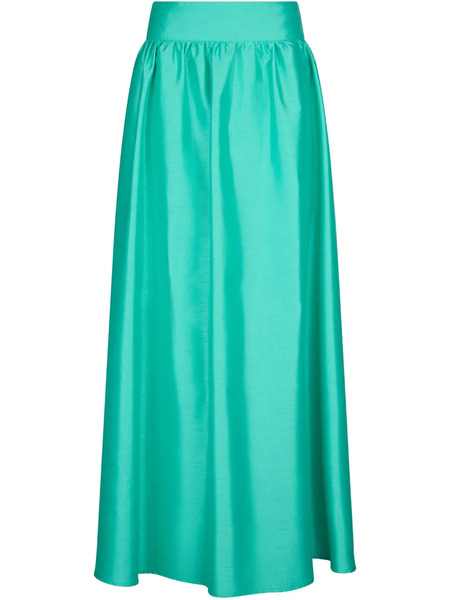  Liu Jo Shantung Maxi Skirt - Green 