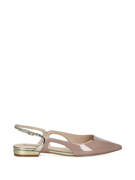  Liu Jo Slingback Flat Pumps - Pink 