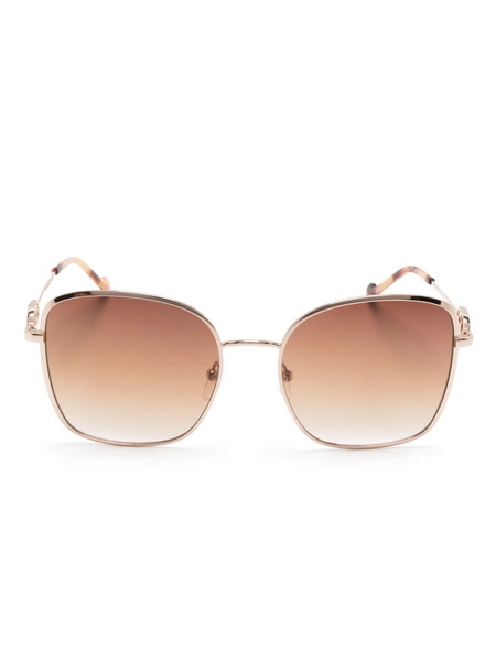  Liu Jo Square-frame Sunglasses - Gold 