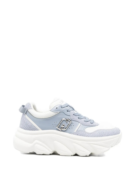  Liu Jo Steffy 01 Logo-plaque Sneakers - Blue 