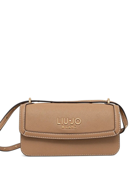  Liu Jo Studded Flap Cross Body Bag - Brown 