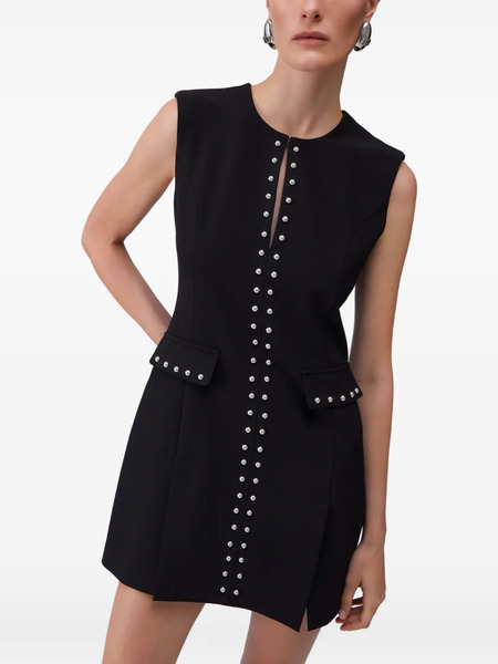  Liu Jo Studded Mini Dress - Black 