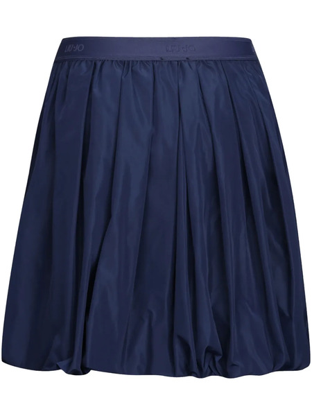  Liu Jo Taffeta Mini Skirt - Blue 