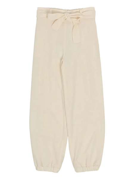 Liu Jo Tie-waist Trousers - Neutrals 