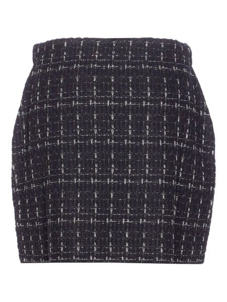  Liu Jo Tweed Mini Skirt - Blue 