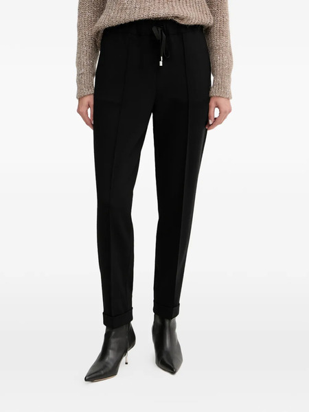  Liviana Conti Brain Drawstring Trousers - Black 