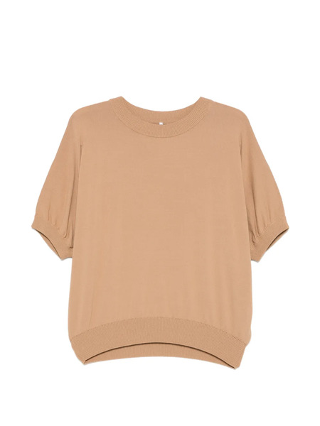  Liviana Conti Puffed Sleeve Blouse - Neutrals 