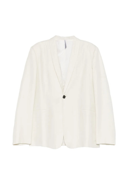  Liviana Conti Shawl Collar Single-breasted Jacket - Neutrals 