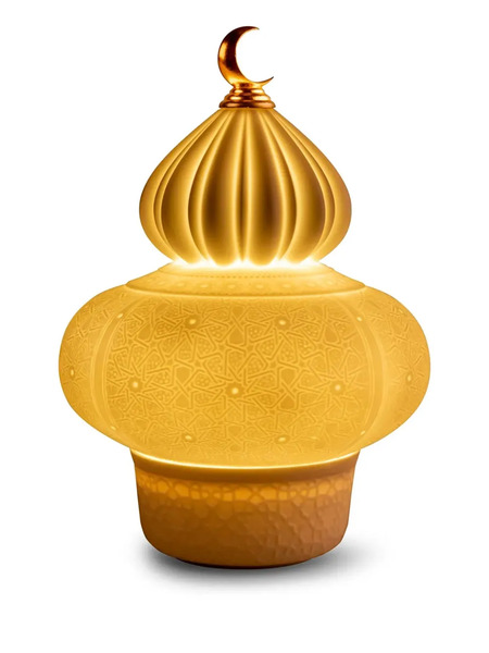  Lladró Majestic Nights Table Lamp - White 
