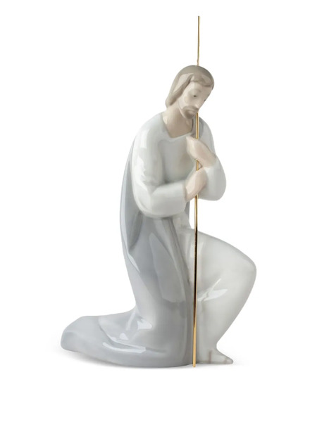  Lladró Saint Joseph Nativity Sculpture - White 
