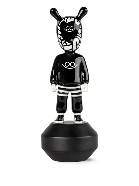  Lladró The Guest By Díaz-faes Sculpture - Black 