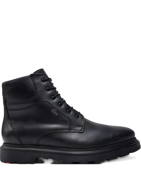  Lloyd Vine Lace-up Leather Boots - Black 