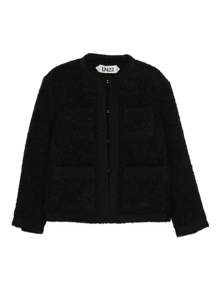  Lna Pocket Textured Jacket - Black 
