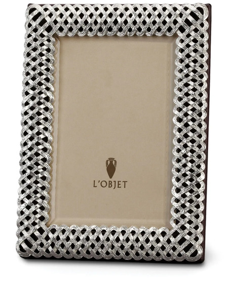  L'objet Braid Frame (13cm X 18cm) - Brown 