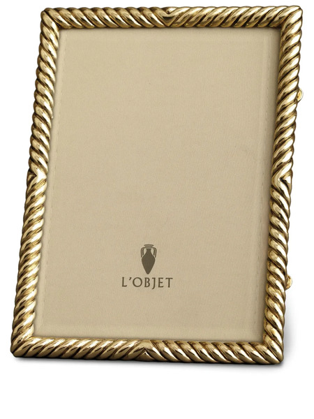  L'objet Deco Twist Photo Frame (20cm X 25cm) - Gold 