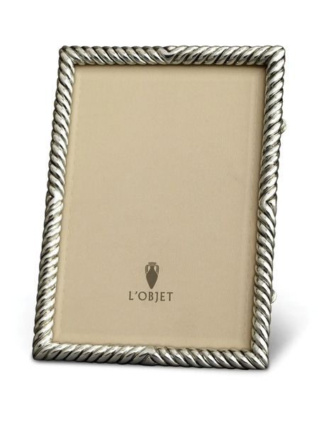  L'objet Deco Twist Photo Frame (20cm X 25cm) - Silver 