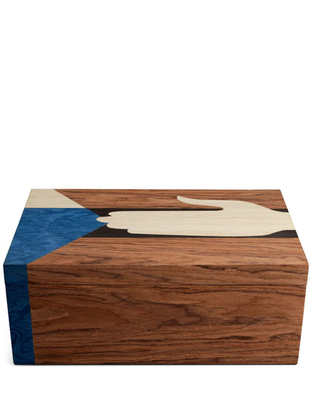  L'objet Edgar Wood Box - Brown 
