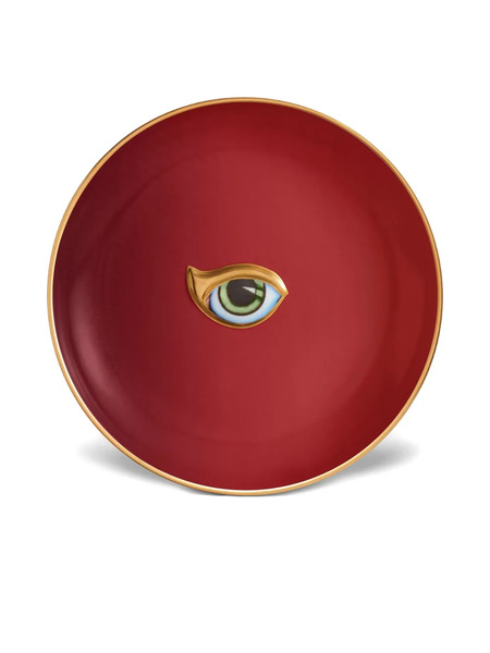  L'objet Lito Eye-detail Plate (15cm) - Red 