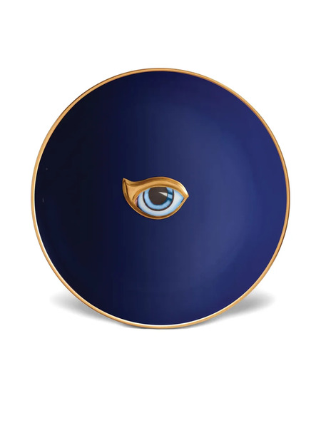  L'objet Lito Porcelain Plate (15cm) - Blue 