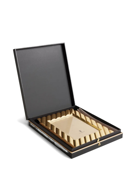  L'objet Maxime Ruffled Photo Frame (10cm X 15cm) - Gold 