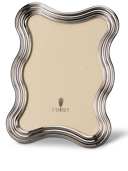  L'objet Ripple Picture Frame (13cm X 18cm) - Silver 