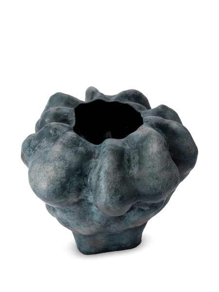  L'objet Short Timna Vase (38cm) - Grey 