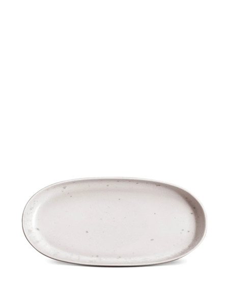  L'objet Small Terra Oval Serveware (15cm X 3cm X 23cm) - White 