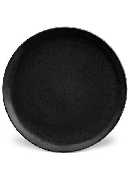  L'objet Terra Porcelain Plate (16cm) - Black 