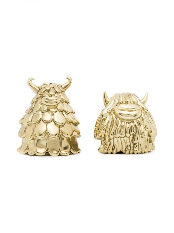  L'objet X Haas Brothers Niki And Simon Salt And Pepper Shakers - Metallic 