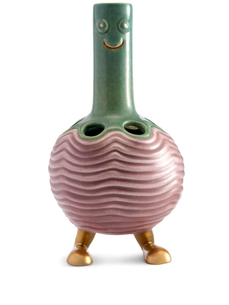  L'objet X Haas Brothers Simon Vase (25cm) - Green 